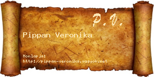 Pippan Veronika névjegykártya